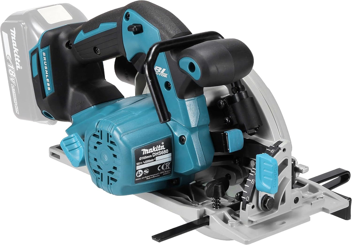 Makita DHS680Z 18V LXT Brushless Circular Saw 165mm – Tool Only (No Battery or Charger)