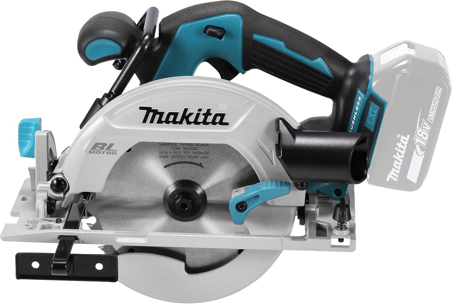 Makita DHS680Z 18V LXT Brushless Circular Saw 165mm – Tool Only (No Battery or Charger)