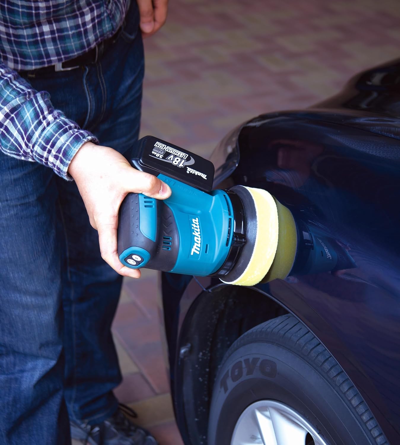 Makita DBO180Z 125mm 18V Cordless Orbital Sander – LXT Bare Tool
