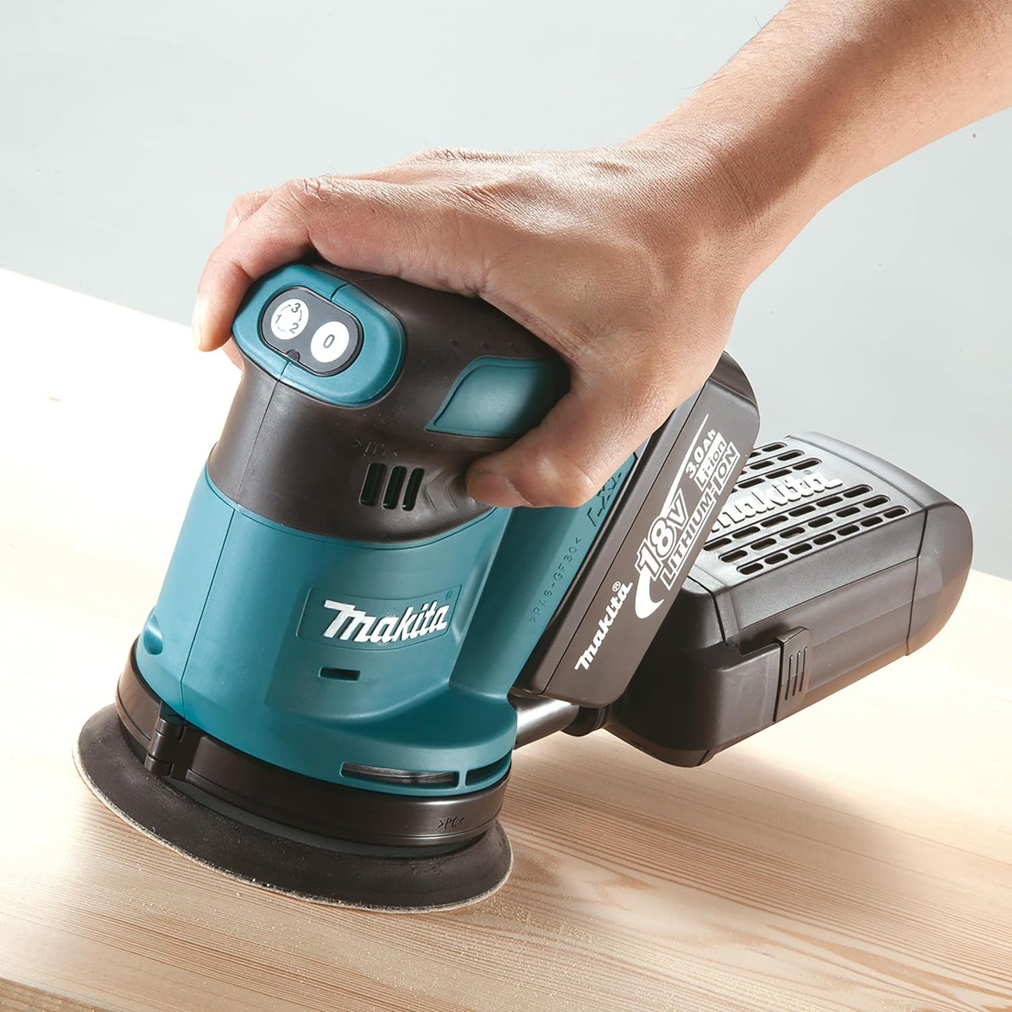 Makita DBO180Z 125mm 18V Cordless Orbital Sander – LXT Bare Tool