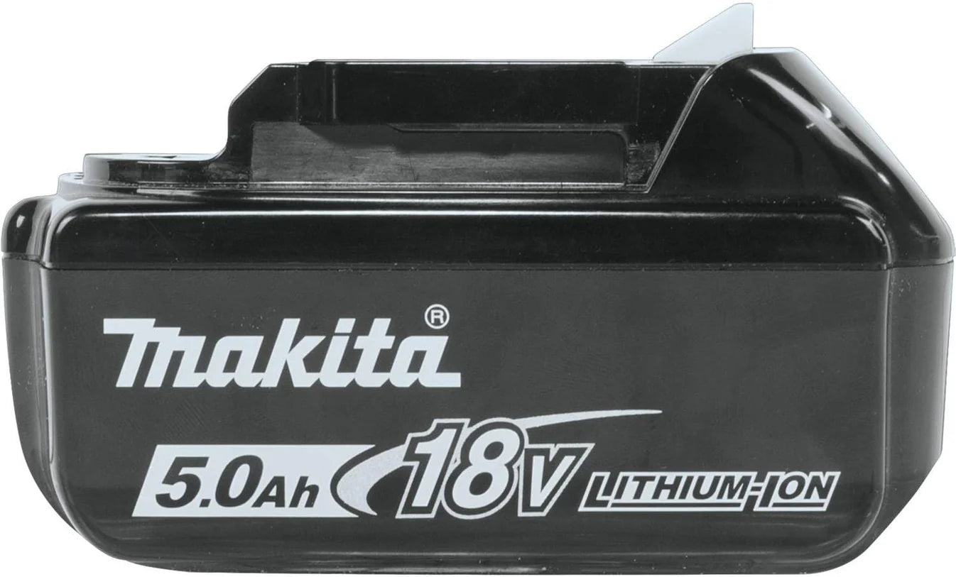 Makita 18V LXT Battery & Charger Kit – 2 x 5.0Ah BL1850 Batteries, DC18RC Charger, and Type 2 Makpac Case Included