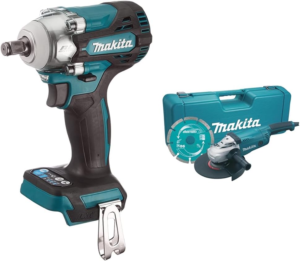 Makita 18V DTW300Z Brushless Cordless Impact Wrench – Tool Only + Makpac Type 2 Case