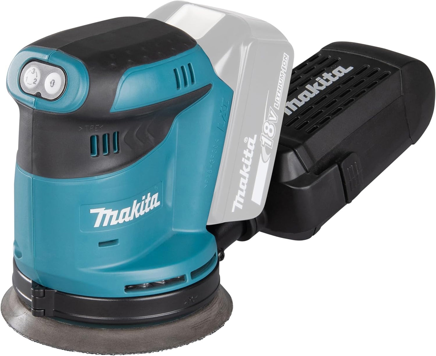 Makita DBO180Z 125mm 18V Cordless Orbital Sander – LXT Bare Tool