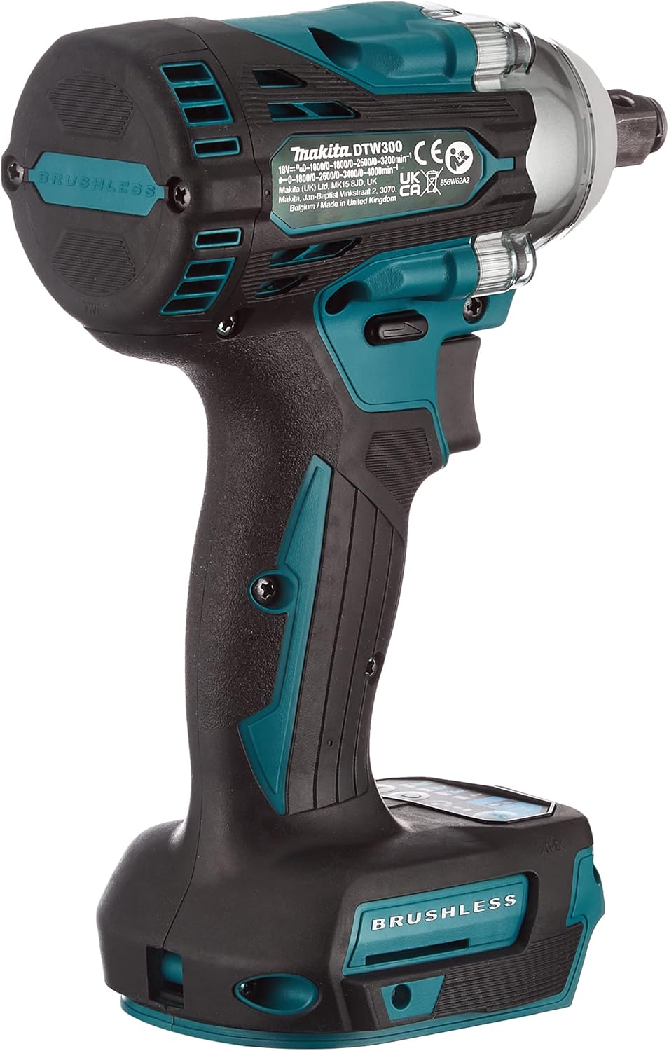 Makita 18V DTW300Z Brushless Cordless Impact Wrench – Tool Only + Makpac Type 2 Case
