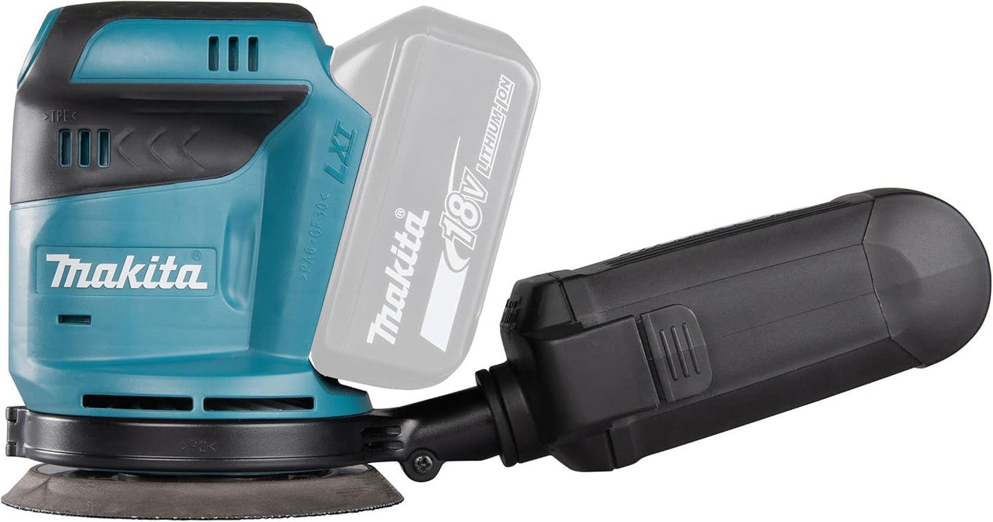 Makita DBO180Z 125mm 18V Cordless Orbital Sander – LXT Bare Tool