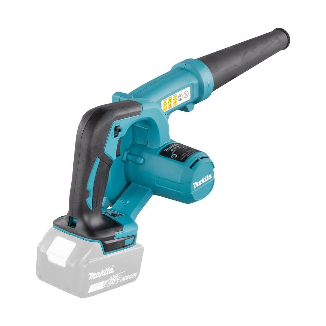 Makita DUB185 Cordless Blower – 18V LXT Kit with Dust Collection Bag & 2x 5.0Ah Batteries